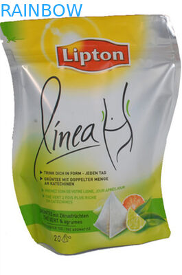 Lipton 우아한 구부려진 애완 동물/VMPET는/PE 차 포장 부대 섭니다