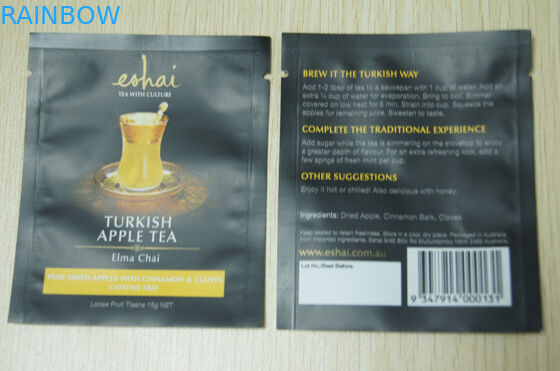 검정에 있는 10g 작은 포장 티백/즉시 매트 끝 차 주머니