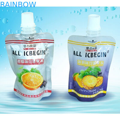 주둥이를 가진 포장하는/액체 부대 과일 주스를 위한 주문 플라스틱 주둥이 주머니