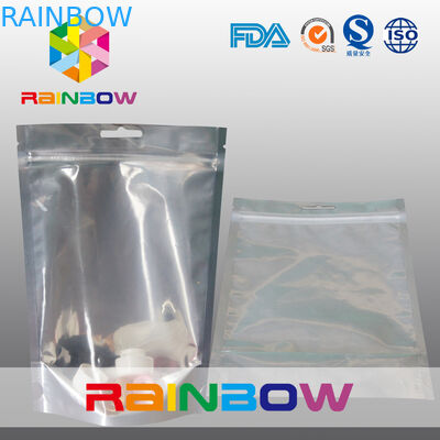 3 - 벨브를 가진 가득 차있는 인쇄를 포장하는 옆 높은 정밀도 포일 주머니