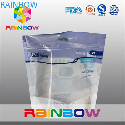 주문을 받아서 만들어진 로고로 포장하는 Resealble 의료 기기/기계/공구 포일 주머니