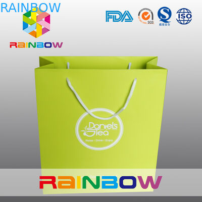 재생한 정연한 바닥은 종이 봉지/인쇄한 서류상 쇼핑 백을 주문을 받아서 만들었습니다