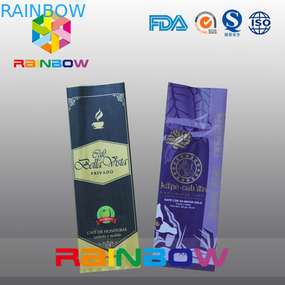 커피/커피 콩을 위해 포장하는 주문 빛나는 뒤 물개 플라스틱 주머니