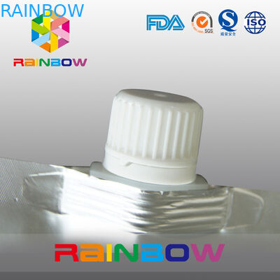 주문을 받아서 만들어진 알루미늄 호일은 액체를 위해 포장하는 주둥이 주머니를 위로 서 있습니다