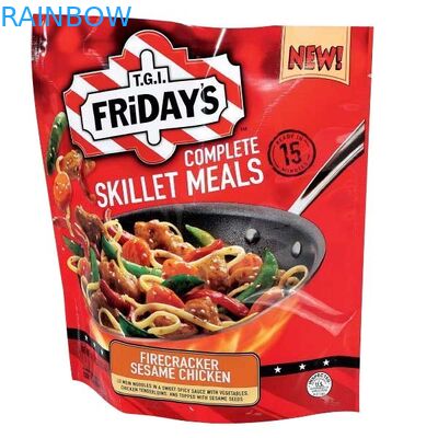 알루미늄 호일 절연제 음식 진공 물개는 보충교재를 위한 지퍼를 가진 통렬한 반박 주머니를 자루에 넣습니다