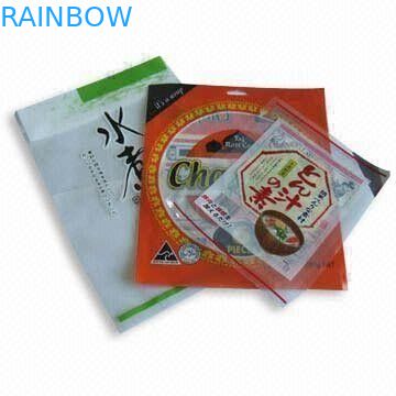 음식 주머니/플라스틱 PE 음식 부대 고열 김이 나는 음식 통렬한 반박 주머니를 진공 청소기로 청소하십시오