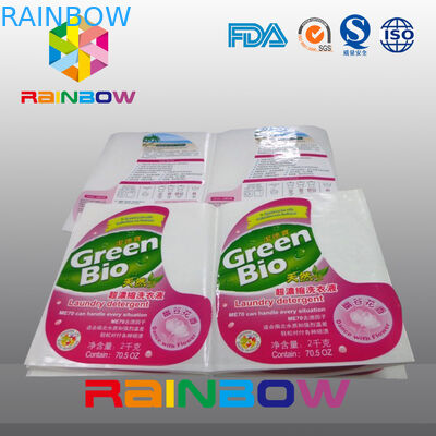 플라스틱 병, 액체 세제 병을 위한 자동 접착 소매 상표를 위한 방수 스티커