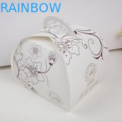 정면 둥근 창으로 포장하는 사탕을 위한 Kraft 백색 종이 봉지