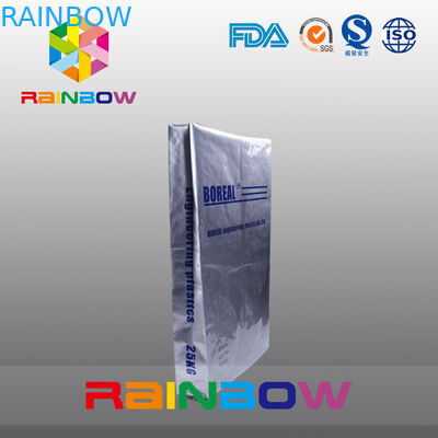 25kgs는 단백질 분말 포장을 위한 삼각천 알루미늄 호일 주머니를 기인합니다