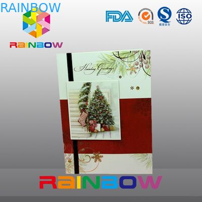 크리스마스 인사말/결혼식 안내장을 위한 주문을 받아서 만들어진 서류상 예술 카드