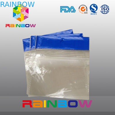 빨간 OPP 우두머리 부대, 인쇄된 셀로판 부대, 편평한 비닐 봉투