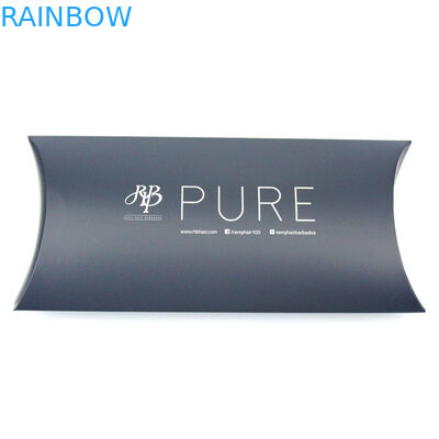 인쇄된 로고, 제공되는 소비자 서비스로 포장하는 광택 있는 흑발 연장 종이상자