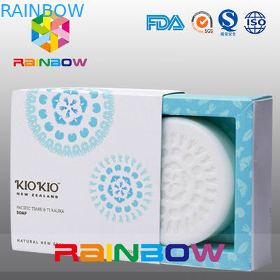 포장하는 비누를 위해 포장하는 종이상자는/명확한 창을 가진 비누 상자를 주문을 받아서 만들었습니다