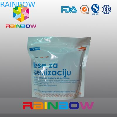 통렬한 반박 부대를 포장하는 음식 급료 각자 서 있는 지플락 플라스틱 주머니