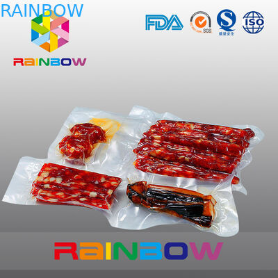 플라스틱 음식 진공 물개/진공 음식 저장 포장은 자루에 넣습니다