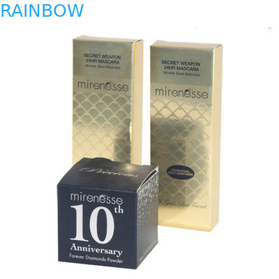 화장품/광택 있는 화장품을 위해 포장하는 주문 로고 Pinted 종이상자는 포장을 상자에 넣습니다