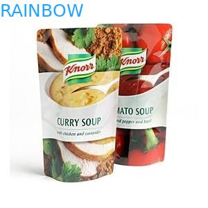 각자 카레가루 수프/방수 카레가루 수프 부대를 위해 포장하는 서 있는 음식 주머니