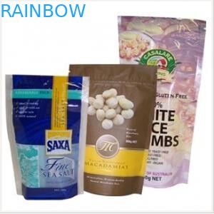 과자/크래커 포장 부대를 위한 Resealable 지퍼 플라스틱 주머니 포장 부대