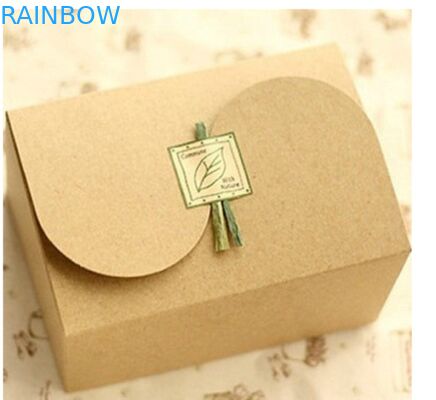 포장하는 선물, 주문을 받아서 만들어진 인쇄를 위한 브라운 보통 Kraft 종이상자