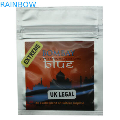 Reseach 화학 분말/환약은 인쇄한 상표를 가진 초본 향 포장 부대를 자루에 넣고, Foil