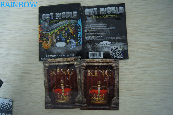 지퍼를 가진 환약 향낭/연구 분말 부대/초본 향 주머니를 연구하십시오