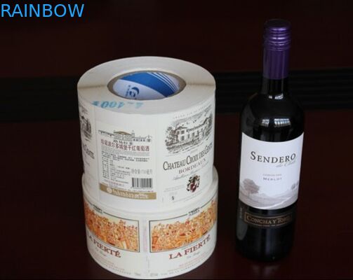 자동 접착 병 상표가 주문을 받아서 만들어진 디자인 방수 적포도주 수축 소매에 의하여 레테르를 붙입니다
