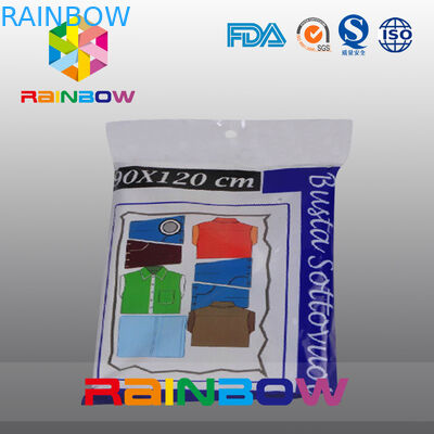 플라스틱 큰 우주식 진공 물개/누비이불 진공 저장 부대는 자루에 넣습니다