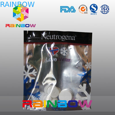 몸 안개 & 로션 알루미늄 호일 뒤와 공간 정면 화장용 주머니 Doypack