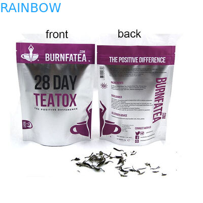 Ziplock, Doy 팩을 포장하는 주문 Reclosable 차로 포장하는 인쇄된 Mylat 티백