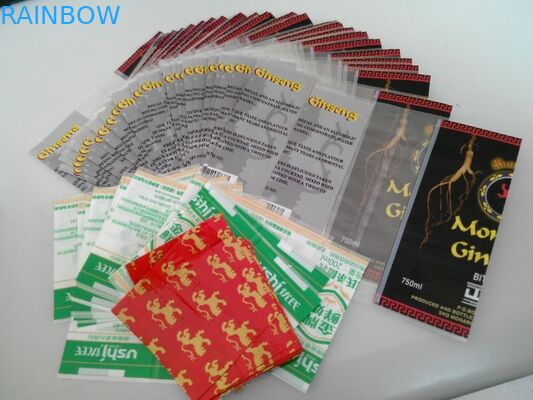 야자열매 물병 포장을 위한 손 신청 수축 소매 상표