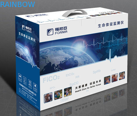 전자 기구를 위한 색깔에 의하여 인쇄되는 서류상 물결 모양 선박 수송용 포장 상자