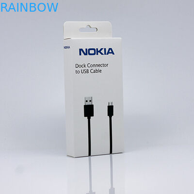 관례에 의하여 인쇄되는 로고로 포장하는 USB 케이블을 위해 포장하는 거는 종이상자