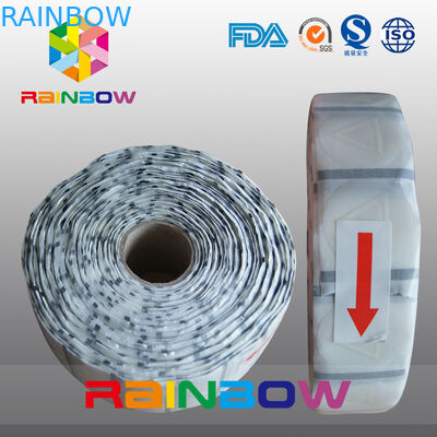 Blindman/스티커를 위한 재상할 수 있는 명확한 삼각형 상표 촉감 경고를 구르십시오