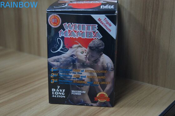 성 증진 환약 전시 종이상자 및 카드 흑표범당 상자