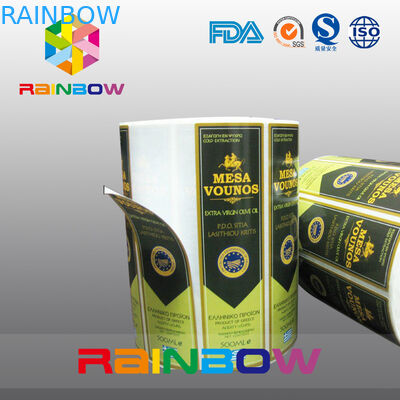 포도주 잔 자동 접착 수축 소매 상표는 스티커 & 술병 Lables를 인쇄했습니다