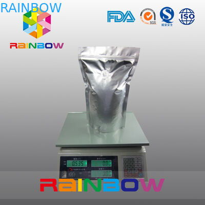 광선이 안 통하는 차/커피 콩/건조한 음식을 위한 지플락 알루미늄 호일 부대를 위로 서 있으십시오