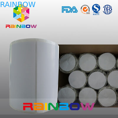 주문 크기가 인쇄 백색/백지 목록 평야 장방형 수축 소매에 의하여 레테르를 붙입니다