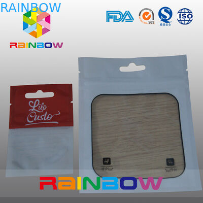 상품을 위한 투명한 창으로 포장하는 Mylar 지플락 부대 플라스틱 주머니