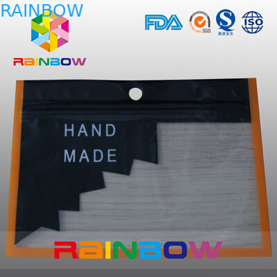 상품을 위한 투명한 창으로 포장하는 Mylar 지플락 부대 플라스틱 주머니