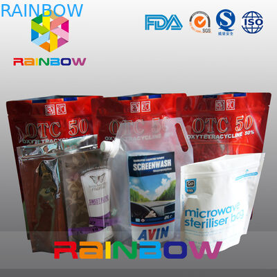 지퍼/플라스틱 음식 급료 동물성 Tukey 음식 부대를 가진 애완 동물 먹이 주머니를 위로 서 있으십시오