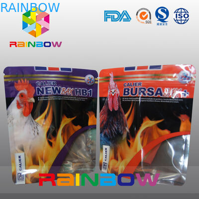 Zpilock 애완 동물 먹이 주머니 알루미늄 호일 동물성 Tukey 음식 부대를 위로 서 있으십시오