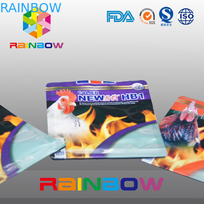 Zpilock 애완 동물 먹이 주머니 알루미늄 호일 동물성 Tukey 음식 부대를 위로 서 있으십시오