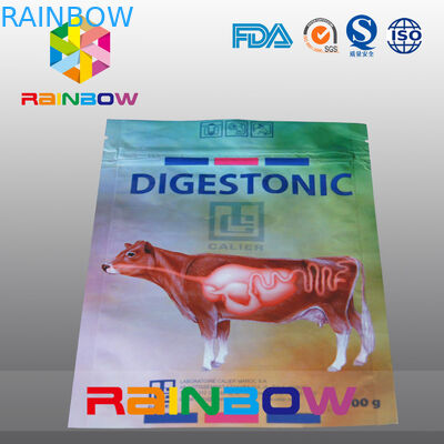 인쇄되는 주문 로고를 가진 100g 애완 동물/암소 식품 포장 부대 애완 동물 먹이 주머니