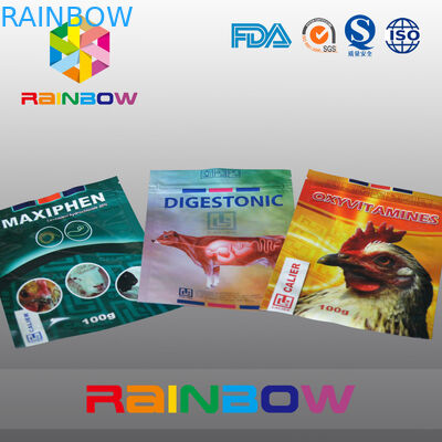 인쇄되는 주문 로고를 가진 100g 애완 동물/암소 식품 포장 부대 애완 동물 먹이 주머니