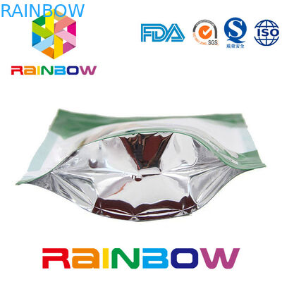 지퍼를 가진 알루미늄 호일 유장 단백질 분말 Packaigng 인쇄된 주머니를 반반하게 하기