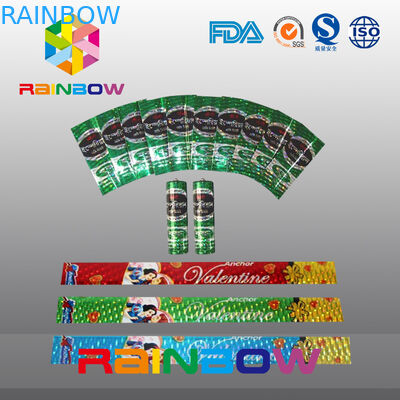 증명서를 준 FDA는 건전지를 위한 포장 소매, 병을 위한 수축 상표를 긴축합니다