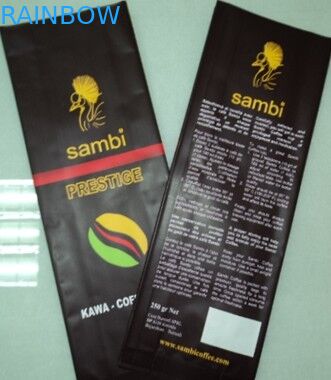 벨브로 포장하는 옆 삼각천 알루미늄 호일 커피 저장 주머니 포일 주머니