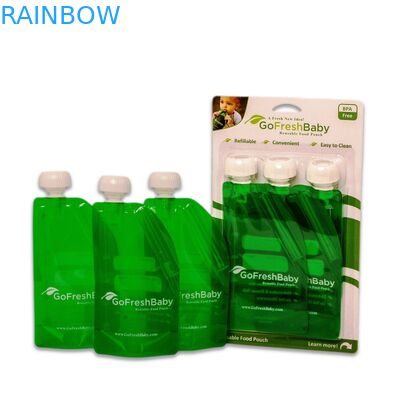 액체/주스를 위한 주둥이 주머니 포장/알루미늄 호일 부대를 위로 서 있으십시오