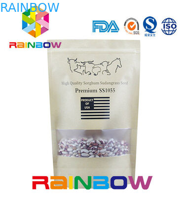 음식 급료는 야자열매 칩/애완 동물 먹이/식사/건빵을 위한 지퍼 부대를 위로 서 있습니다