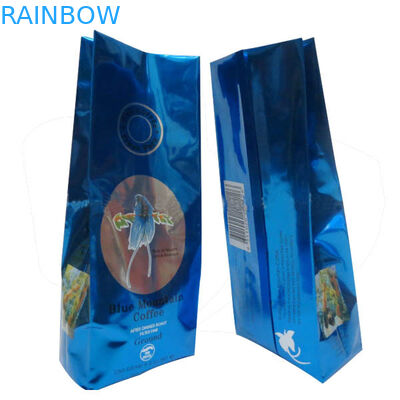 1개의 방법 가스를 제거 벨브, 녹색/검정을 가진 포일 1회분의 커피 봉지를 주문 설계하십시오